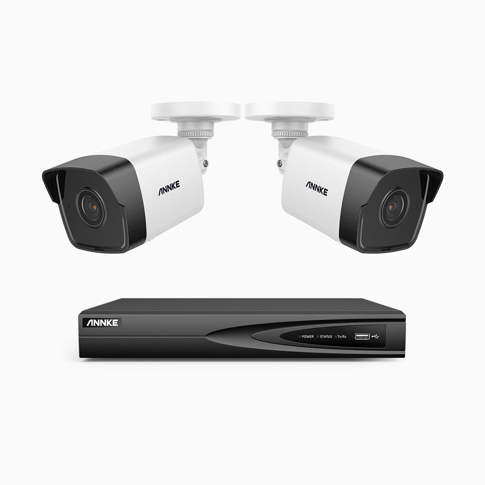 OKYUK Telecamera Di Sorveglianza Interna 3 MP Con Schermo 2.8'' - Wi-Fi 2K, Audio Bidirezionale, Rotazione 360°