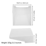 Confezione da 4 Coperture Universali Parasole e Parapioggia per Telecamera da Esterno Dome/Bullet SANNCE/ANNKE/Hikvision/Nest/Ring/Arlo – Bianco
