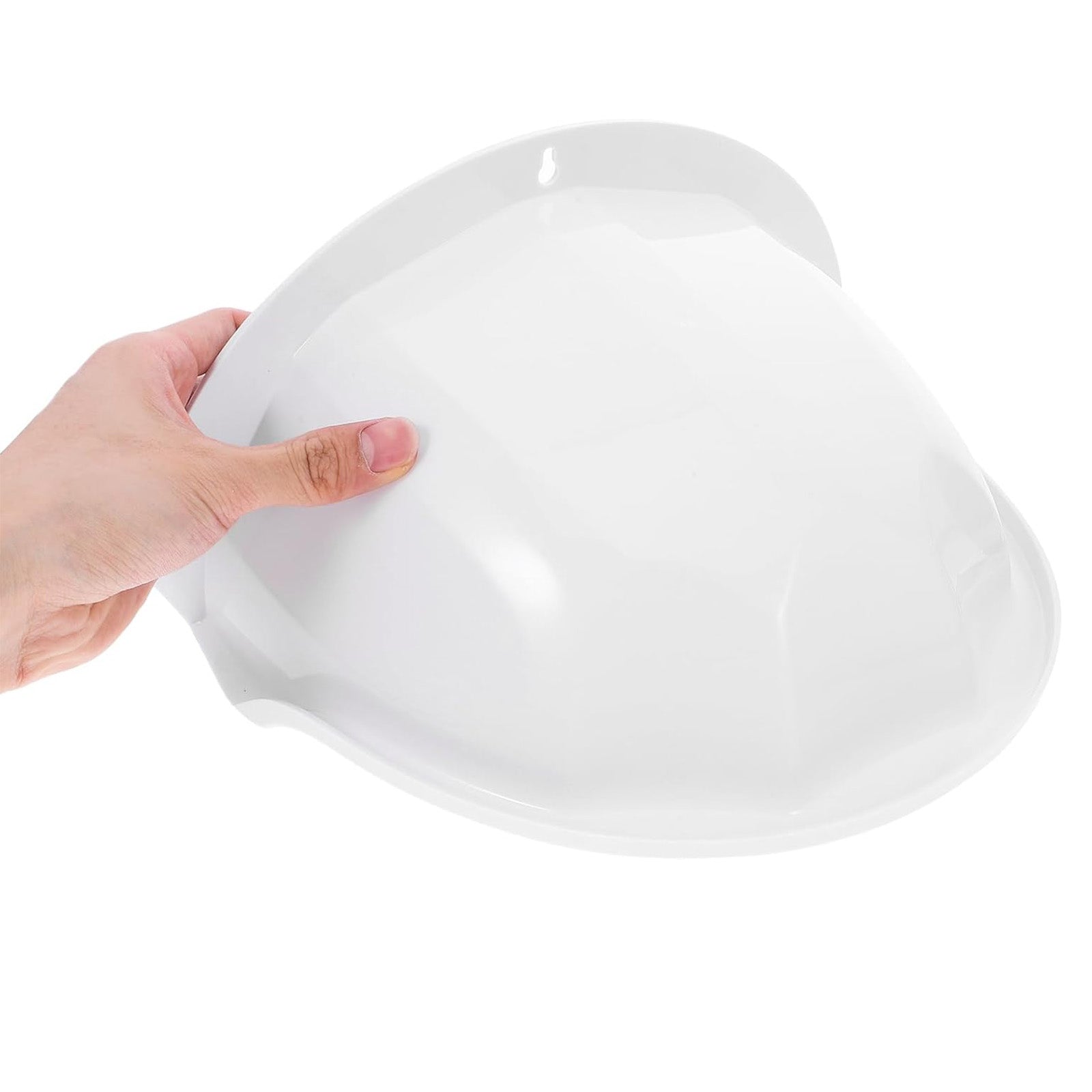 Confezione da 4 Coperture Universali Parasole e Parapioggia per Telecamera da Esterno Dome/Bullet SANNCE/ANNKE/Hikvision/Nest/Ring/Arlo – Bianco