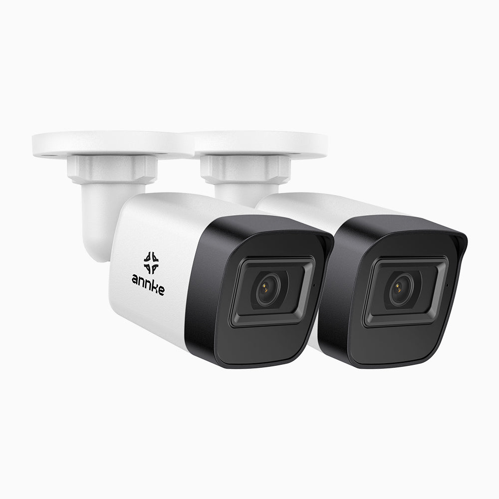 AL200 - 1080P HD Wired Security Camera, 3.6 MM Lens, 66 ft Infrared Night Vision, 4-in-1 Output Signal, IP67