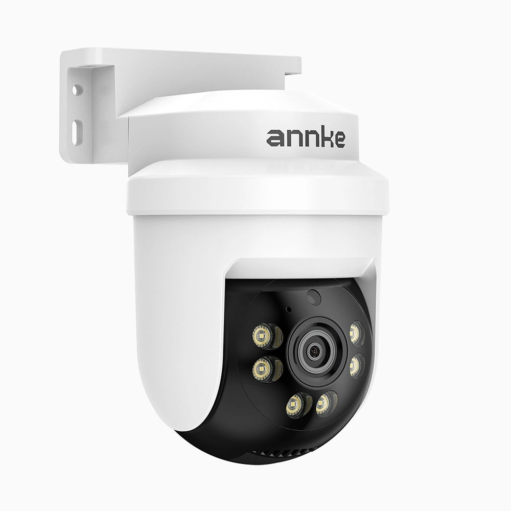 APT500 - Telecamera a cupola CCTV cablata 5MP, panoramica a 350° e inclinazione a 90°, visione notturna IR da 100 m, resistente alle intemperie IP65