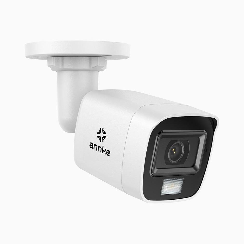 ANNKE Telecamera di sicurezza analogica da 5 MP, telecamera aggiuntiva a cupola cablata per sistema TVI analogico, grandangolo di 180°, doppia illuminazione, audio usa e getta, IP67 (nessuna ANNKE Telecamera di sicurezza analogica da 5 MP, telecamera aggiuntiva a cupola cablata per sistema TVI analogico, grandangolo di 180°, doppia illuminazione, audio usa e getta, IP67 (nessuna
