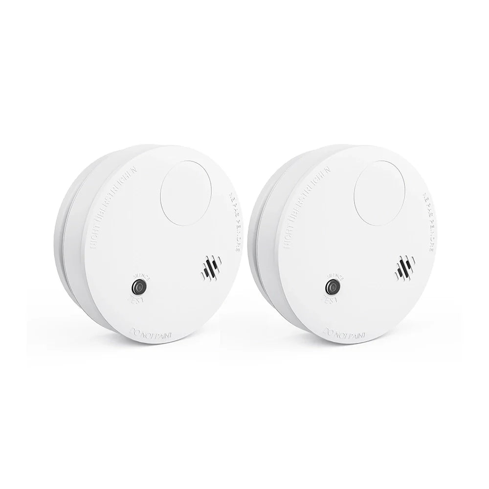 ANNKE Rilevatore di fumo wireless, sensore fotoelettrico, potente allarme da 85 dB, connessione RF crittografata AES-128, autonomia fino a 10 anni, monitoraggio tramite APP con hub di allarme