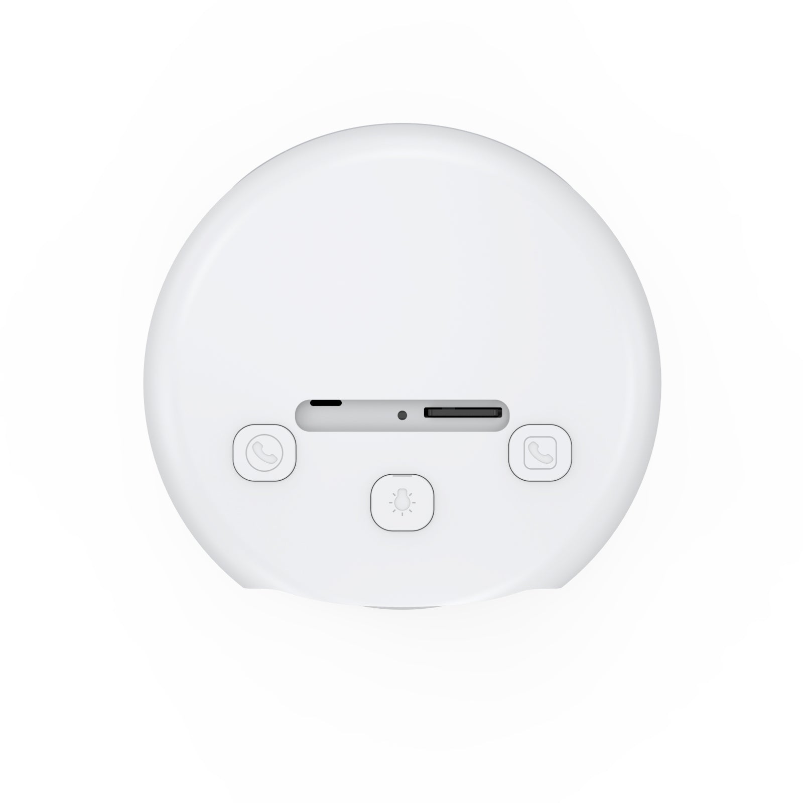 2K Battery Powered Wire-Free IP Camera with 2.4 inch Screen, Soft Night Light, One Click Call, Two-Way Audio WiFi Baby Monitor for Home Security Dog/Cat/Puppy, Night Vision, AI Motion Detection
