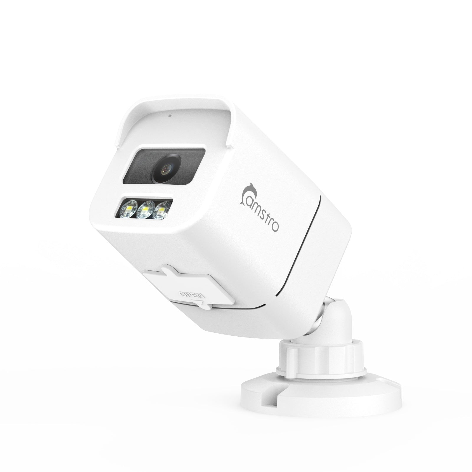 8MP IP Cameras, Color Night Vision, Two-Way Audio Intercom, IP67 Weatherproof