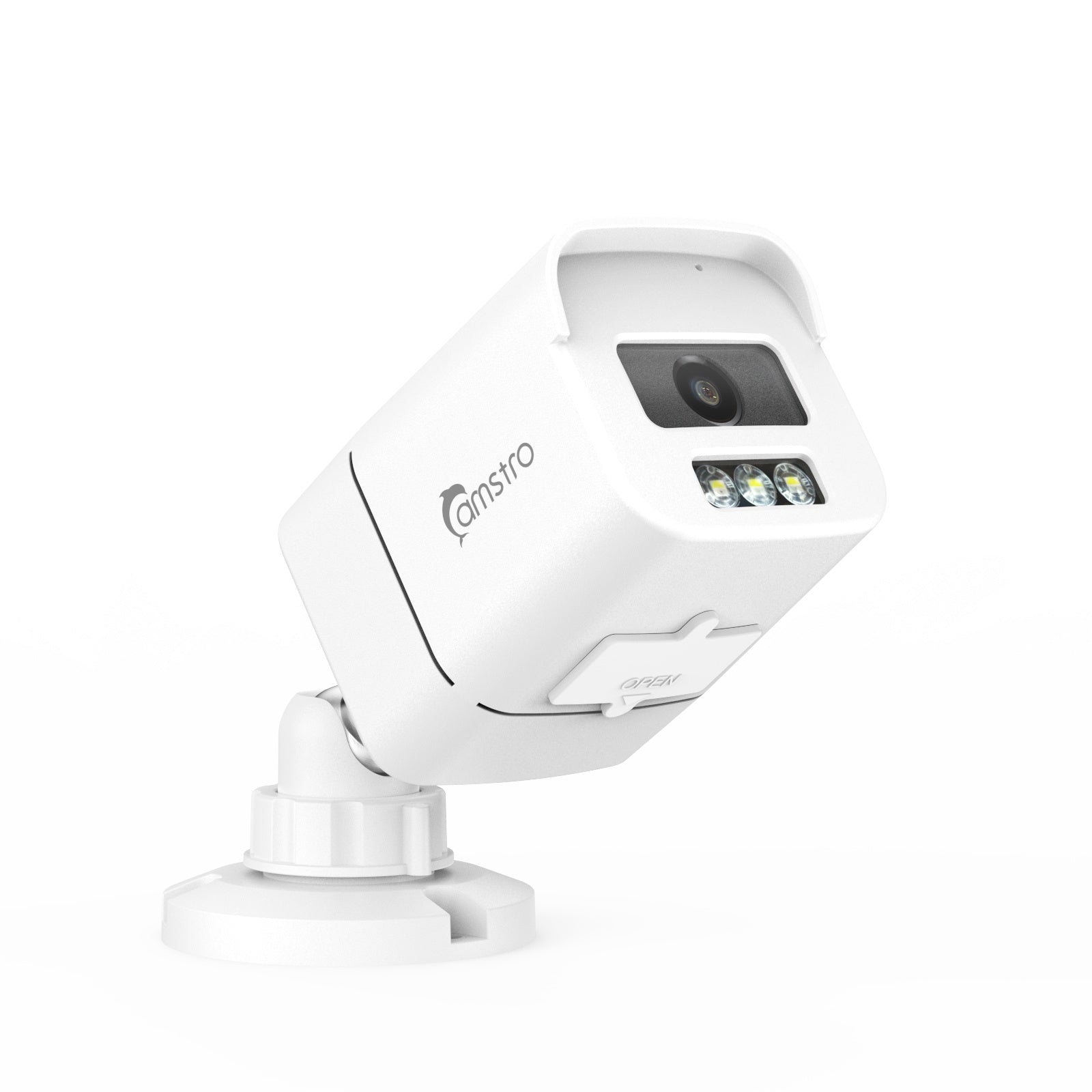 8MP IP Cameras, Color Night Vision, Two-Way Audio Intercom, IP67 Weatherproof