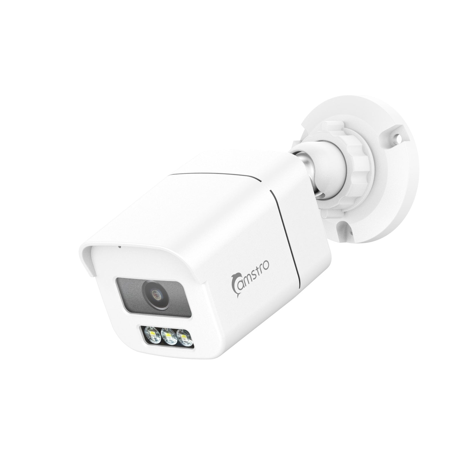 8MP IP Cameras, Color Night Vision, Two-Way Audio Intercom, IP67 Weatherproof