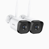 Telecamera Wireless 8MP, compatibile con il sistema NVR Wireless WS800