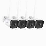 Telecamera Wireless 8MP, compatibile con il sistema NVR Wireless WS800