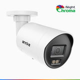 NightChroma<sup>TM</sup> NC800 – Telecamera di Sicurezza PoE IP Acme 4K UHD Visione Notturna Full Color con Straordinaria Apertura  f/1.0, Compatibile con Alexa