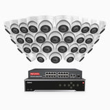 H800 - Sistema di telecamere di sicurezza PoE Ultra HD da 8 MPX 4K a 32 canali