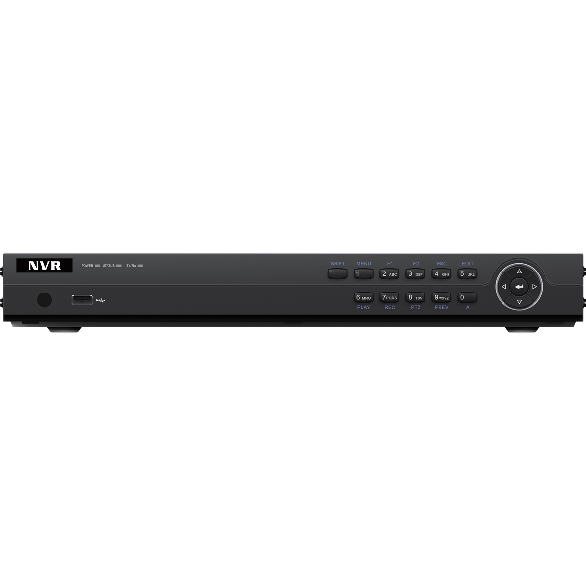 ANP1600 - NVR PoE 4K con 16 Canali H.265+, Larghezza di banda in uscita fino a 160 Mbps, Capacità di decodifica 2CH 4K, Supporta IPC per rilevazione umana e veicoli, Rilevamento perimetrale, Due slot per hard disk