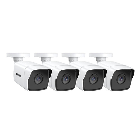 E500 Add on 5MP Security Cameras for DVR -4 PCS, H.265+ Smart DVR con rilevamento di veicoli e umani