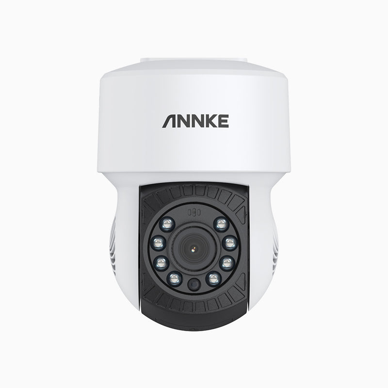 APT200 - Telecamera a cupola CCTV cablata 1080P, panoramica a 350° e inclinazione a 90°, visione notturna IR da 100 m, resistente alle intemperie IP65