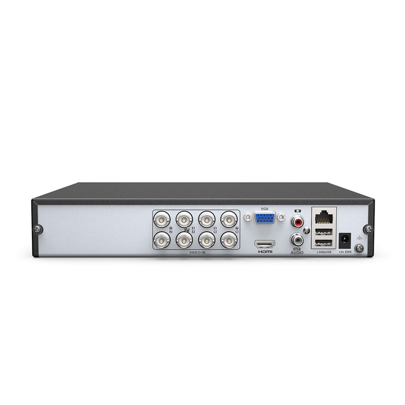 Registratori Video Digitali CCTV Lite Super HD 3K 8 Canali All-in-One, Risoluzione 3072*1728, Rilevamento di esseri umani e veicoli