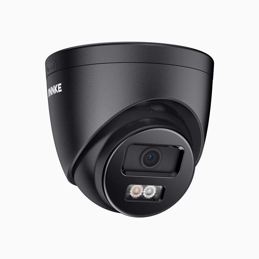 C500P - Telecamera IP PoE esterno 3K, visione notturna a colori e IR, risoluzione 3072*1728, apertura f/1.6 (0.005 lux), rilevamento umano e veicoli, microfono integrato, IP67