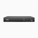 NVR Videosorveglianza PoE 8 canali 8 MPX (4K) H.265+, supporta ONVIF e RTSP, Compatibile con Alexa