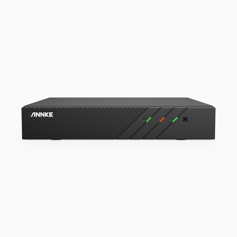 NVR Videosorveglianza PoE 8 canali 6 MPX H.265+, Compatibile con Alexa